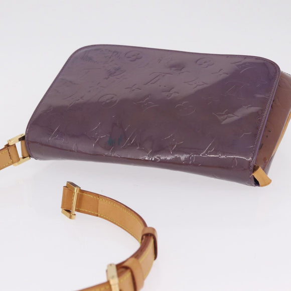 LOUIS VUITTON Monogram Vernis Thompson Street Purple Viole M91095 LV Auth 211219