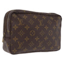 LOUIS VUITTON Monogram Trousse Toilette 23 Clutch Bag M47524 LV Auth 211221A-1