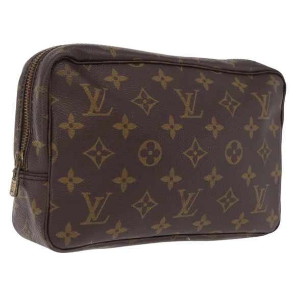 LOUIS VUITTON Monogram Trousse Toilette 23 Clutch Bag M47524 LV Auth 211221A