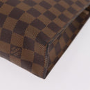 LOUIS VUITTON Damier Ebene Poche Toilette 26 Pouch N47543 LV Auth 211223-12