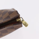 LOUIS VUITTON Damier Ebene Poche Toilette 26 Pouch N47543 LV Auth 211223-14