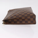 LOUIS VUITTON Damier Ebene Poche Toilette 26 Pouch N47543 LV Auth 211223-6