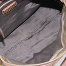 Miu Miu Hand Bag Vitellolux 2way Pink Gold Auth 211226-28