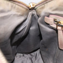 Miu Miu Hand Bag Vitellolux 2way Pink Gold Auth 211226-30