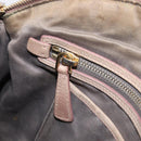Miu Miu Hand Bag Vitellolux 2way Pink Gold Auth 211226-31
