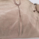 Miu Miu Hand Bag Vitellolux 2way Pink Gold Auth 211226-5