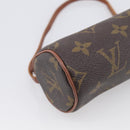 LOUIS VUITTON Monogram Papillon Pouch LV Auth 211247-11