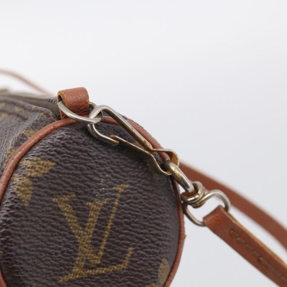 LOUIS VUITTON Monogram Papillon Pouch LV Auth 211247