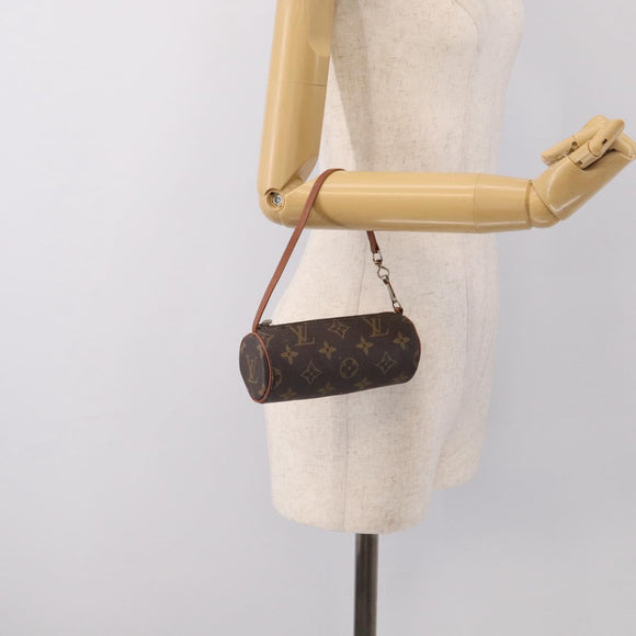 LOUIS VUITTON Monogram Papillon Pouch LV Auth 211247