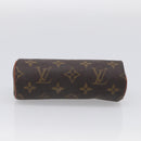 LOUIS VUITTON Monogram Papillon Pouch LV Auth 211247-9