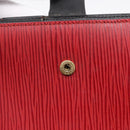 LOUIS VUITTON Epi Agenda MM Day Planner Cover Red R20047 LV Auth 211250-13