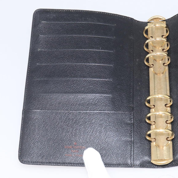 LOUIS VUITTON Epi Agenda MM Day Planner Cover Red R20047 LV Auth 211250