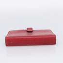 LOUIS VUITTON Epi Agenda MM Day Planner Cover Red R20047 LV Auth 211250-5