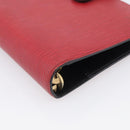 LOUIS VUITTON Epi Agenda MM Day Planner Cover Red R20047 LV Auth 211250-9