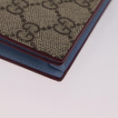 GUCCI GG Supreme Wallet PVC Beige Gold 855384 Auth 211255M-8