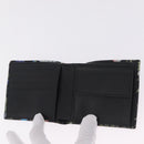 GUCCI Compact Wallet Leather Black Auth 211260V-12