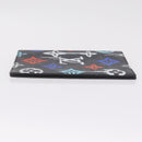 LOUIS VUITTON Monogram Eclipse Quverture Carnet Cover Black GI0845 Auth 211262M-4