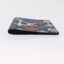 LOUIS VUITTON Monogram Eclipse Quverture Carnet Cover Black GI0845 Auth 211262M-7
