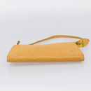 LOUIS VUITTON Epi Pochette Accessoires Pouch Yellow M52949 LV Auth 211269-10