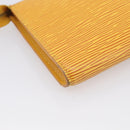 LOUIS VUITTON Epi Pochette Accessoires Pouch Yellow M52949 LV Auth 211269-14