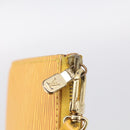 LOUIS VUITTON Epi Pochette Accessoires Pouch Yellow M52949 LV Auth 211269-17