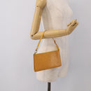 LOUIS VUITTON Epi Pochette Accessoires Pouch Yellow M52949 LV Auth 211269-22