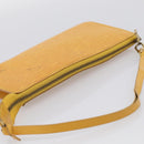LOUIS VUITTON Epi Pochette Accessoires Pouch Yellow M52949 LV Auth 211269-6