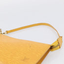 LOUIS VUITTON Epi Pochette Accessoires Pouch Yellow M52949 LV Auth 211269-9