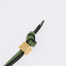 LOEWE Bag Charm Leather Green Auth 211274M-10