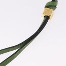 LOEWE Bag Charm Leather Green Auth 211274M-16