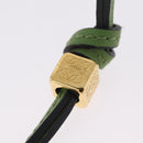 LOEWE Bag Charm Leather Green Auth 211274M-18