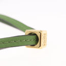 LOEWE Bag Charm Leather Green Auth 211274M-19