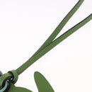 LOEWE Bag Charm Leather Green Auth 211274M-6