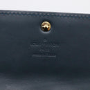 LOUIS VUITTON Vernis Portefeiulle Sarah Wallet Bluenuit M93667 LV Auth 211280A-13