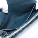 LOUIS VUITTON Vernis Portefeiulle Sarah Wallet Bluenuit M93667 LV Auth 211280A-16