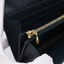 LOUIS VUITTON Vernis Portefeiulle Sarah Wallet Bluenuit M93667 LV Auth 211280A-18