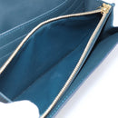LOUIS VUITTON Vernis Portefeiulle Sarah Wallet Bluenuit M93667 LV Auth 211280A-19