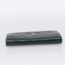 LOUIS VUITTON Vernis Portefeiulle Sarah Wallet Bluenuit M93667 LV Auth 211280A-6