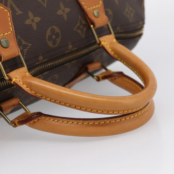 LOUIS VUITTON Monogram Speedy 30 Hand Bag M41526 LV Auth 211287V
