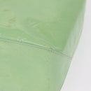 LOUIS VUITTON Monogram Vernis Reade MM Hand Bag Peppermint M91305 Auth 211291A-13