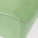 LOUIS VUITTON Monogram Vernis Reade MM Hand Bag Peppermint M91305 Auth 211291A-15