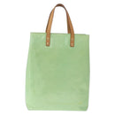 LOUIS VUITTON Monogram Vernis Reade MM Hand Bag Peppermint M91305 Auth 211291A-2