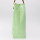LOUIS VUITTON Monogram Vernis Reade MM Hand Bag Peppermint M91305 Auth 211291A-5