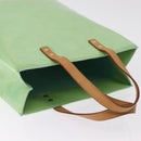 LOUIS VUITTON Monogram Vernis Reade MM Hand Bag Peppermint M91305 Auth 211291A-7