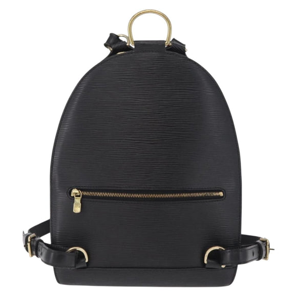 LOUIS VUITTON Epi Mabillon Backpack Black M52232 LV Auth 211293