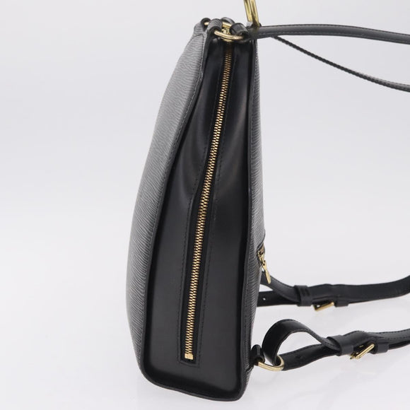 LOUIS VUITTON Epi Mabillon Backpack Black M52232 LV Auth 211293