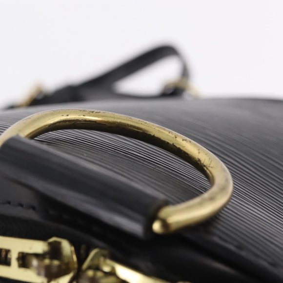 LOUIS VUITTON Epi Mabillon Backpack Black M52232 LV Auth 211293