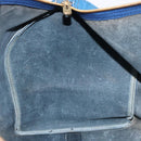 LOUIS VUITTON Epi Keepall 50 Boston Bag Blue M42965 LV Auth 211297-23