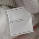 CHANEL Mademoiselle Sweat Long-sleeved T-shirt cotton 38 White CC Auth 211301V-16