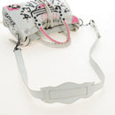 Balenciaga Graffiti Classic City S Bag Leather 2way White 431621 Auth 211307V-11